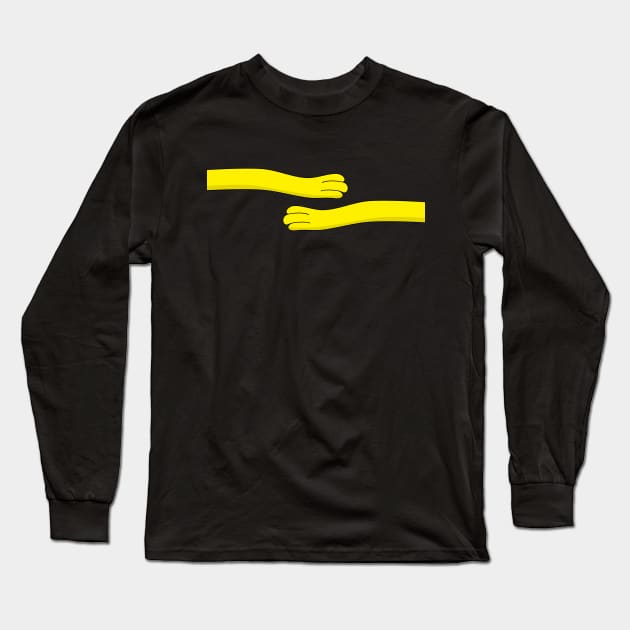 Jake Arms Long Sleeve T-Shirt by Javisolarte